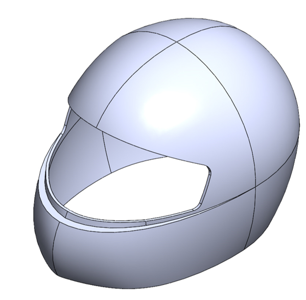 Helmet CAD Model
